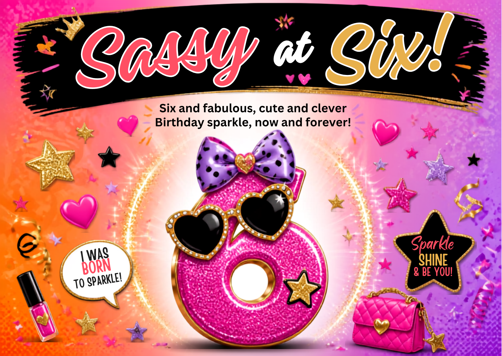 Custom Birthday Party Card - Printable Digital Invite
