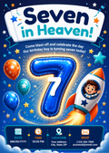Printable Kids Birthday Invitation - Custom Digital