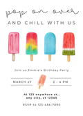 Personalized Birthday Party Invitation - Digital Download
